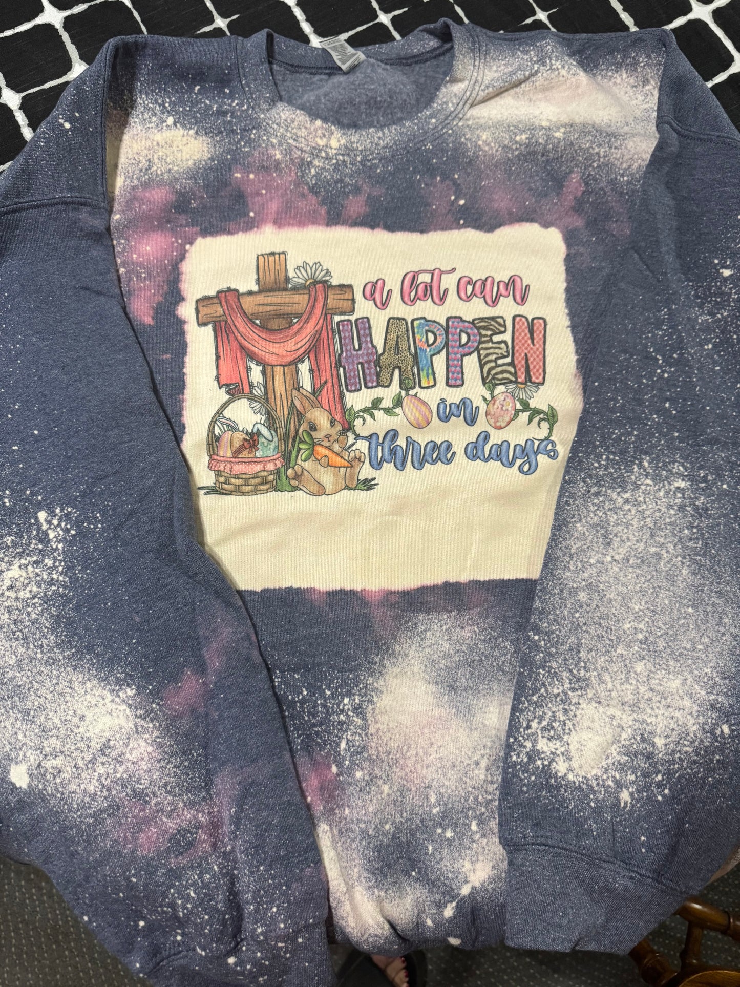 SSAE1 A Lot Can Happen in 3 Days Sweatshirt