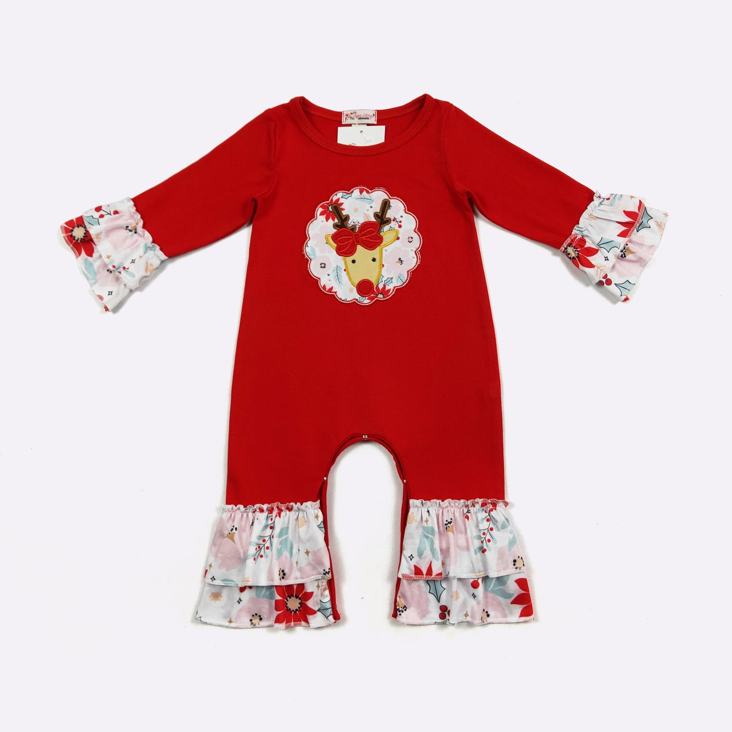 Item 423 Reindeer Poinsettia
