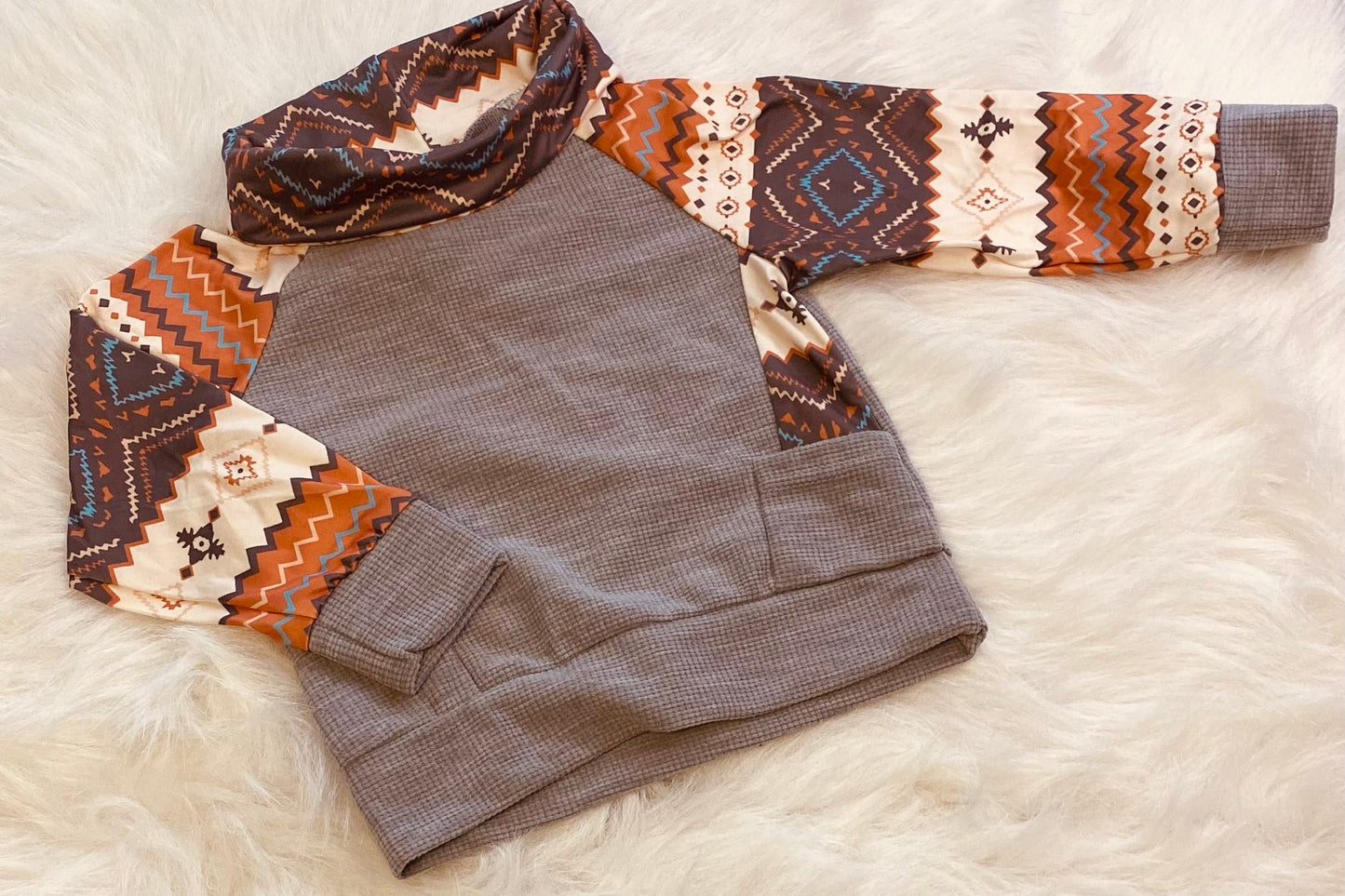 Item 345 Aztec Turtle Neck