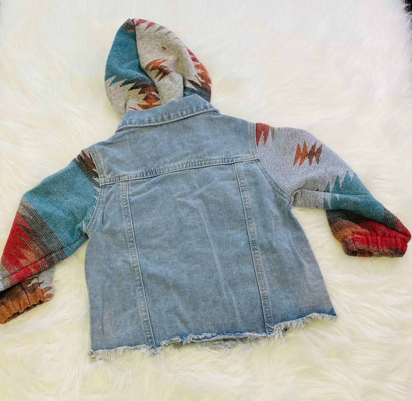 Item 362-Aztec Jean Jacket