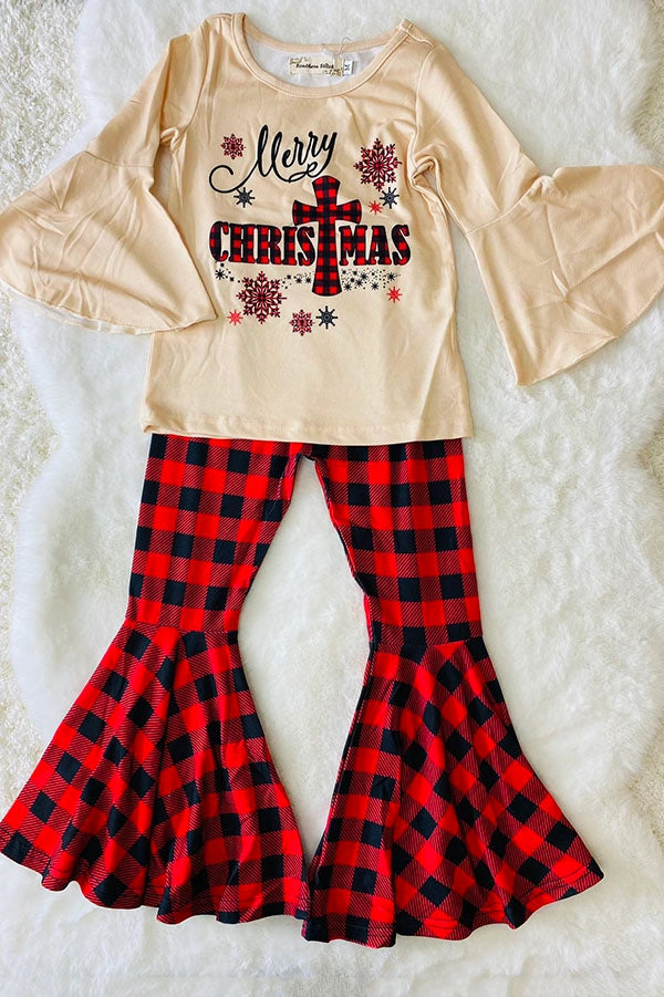 772 "Merry Christmas" Snowflake Bell Set