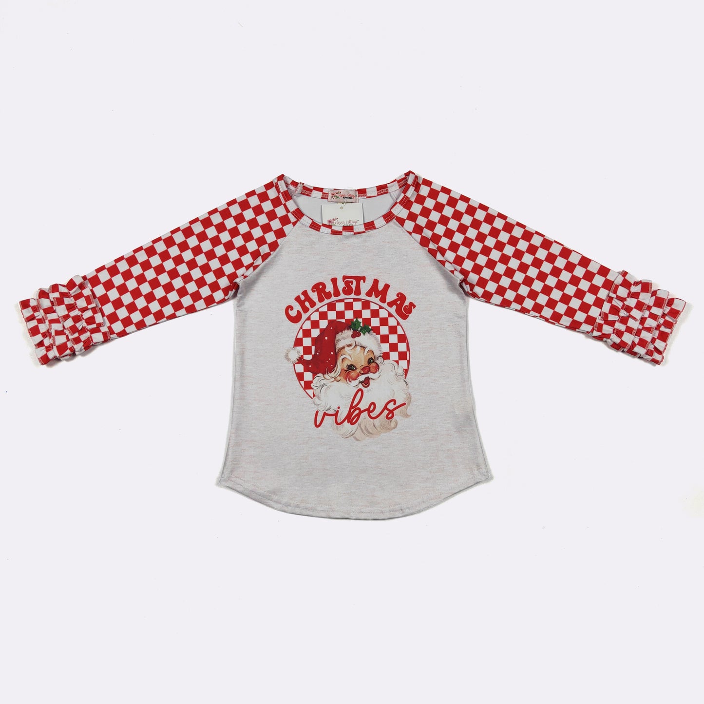 445 Christmas Vibes Raglan