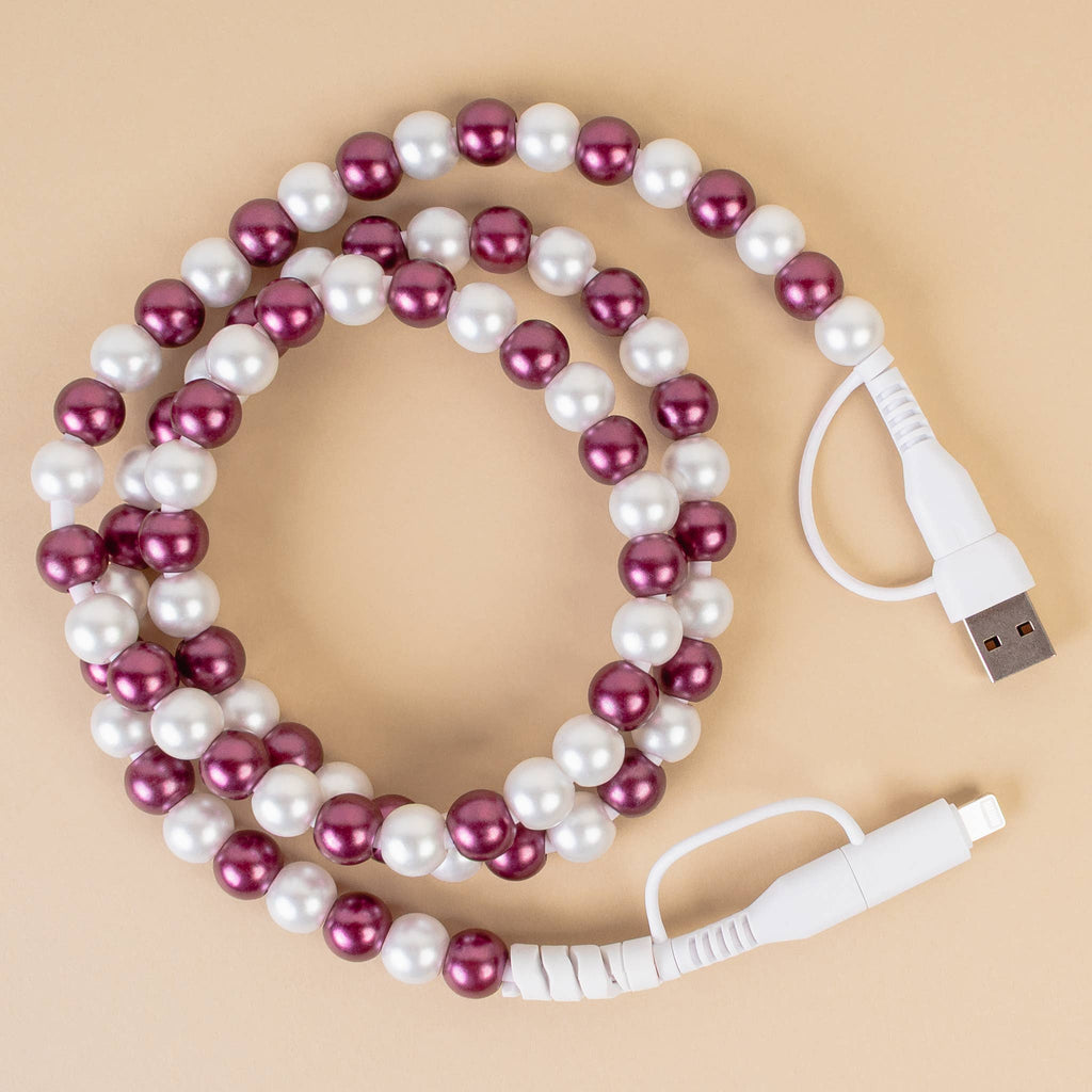 4-in-1 Beaded Charging Cable