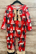 Item 113 Red Christmas Romper