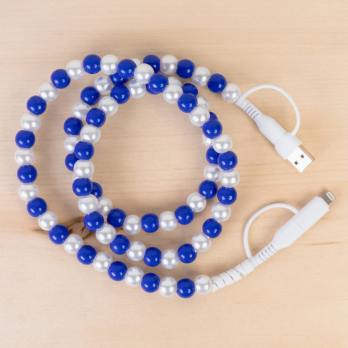 4-in-1 Beaded Charging Cable