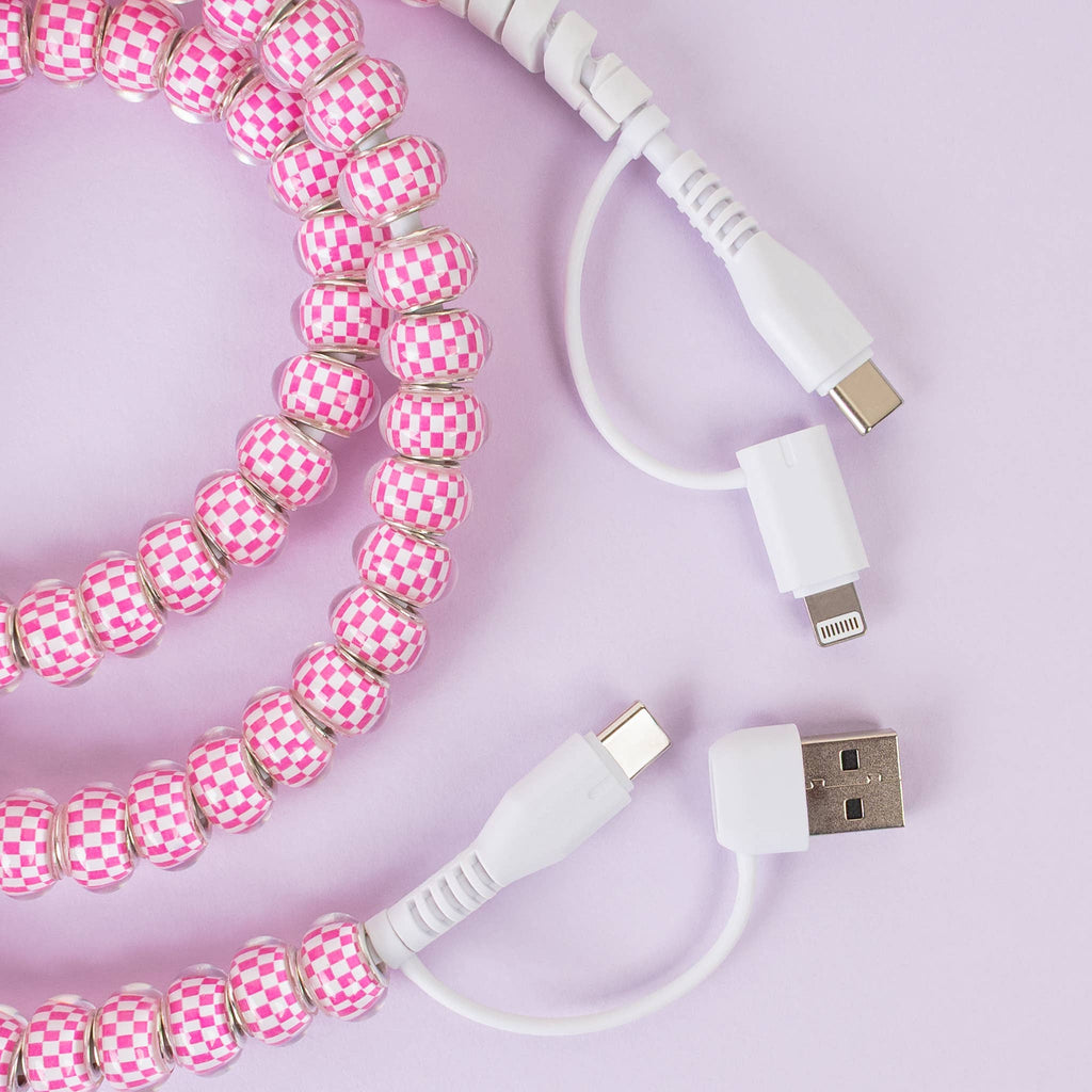 4-in-1 Beaded Charging Cable