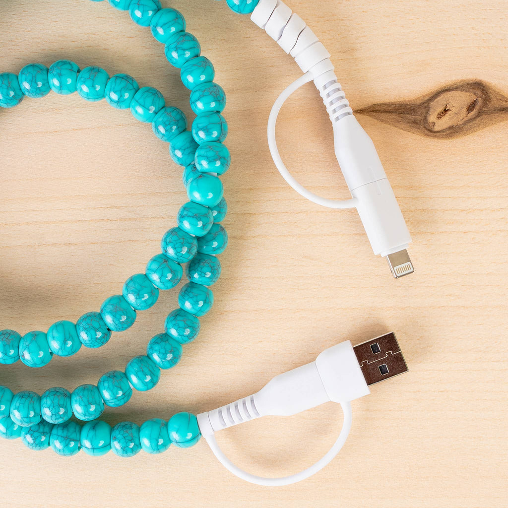 4-in-1 Beaded Charging Cable 