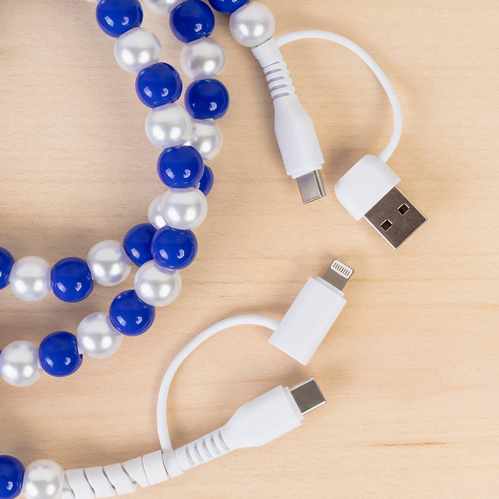 4-in-1 Beaded Charging Cable
