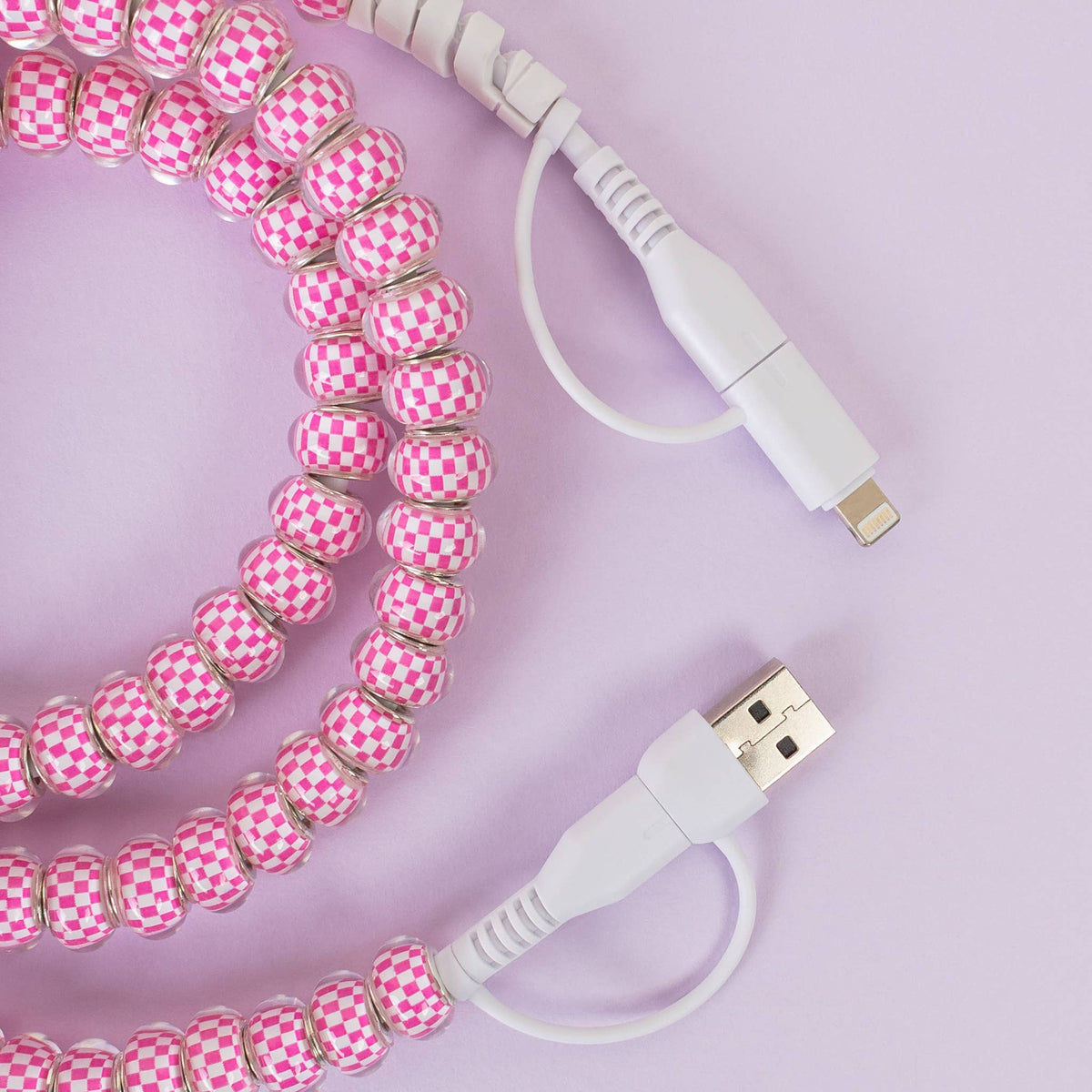 4-in-1 Beaded Charging Cable