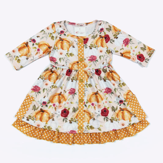 Item 412 Pumpkin Floral