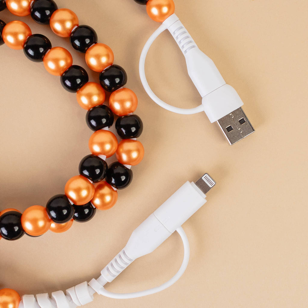 4-in-1 Beaded Charging Cable