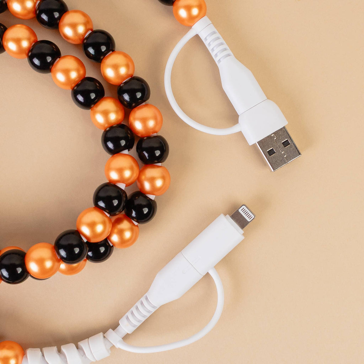 4-in-1 Beaded Charging Cable