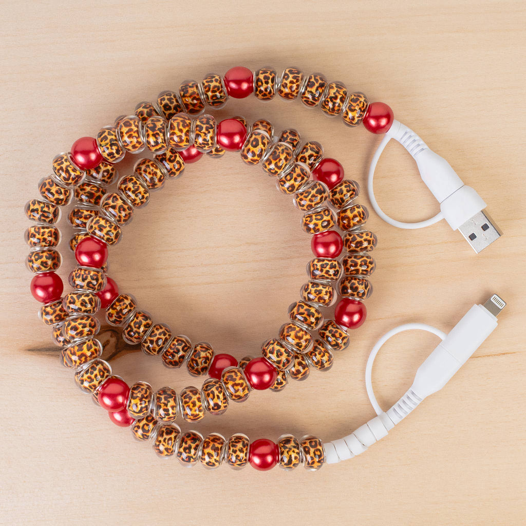 4-in-1 Beaded Charging Cable