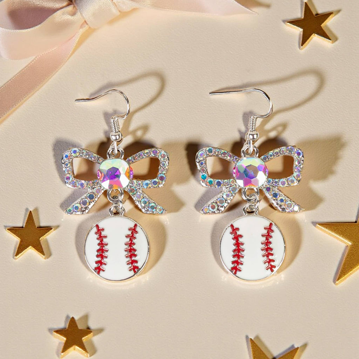 Baseball Earrings