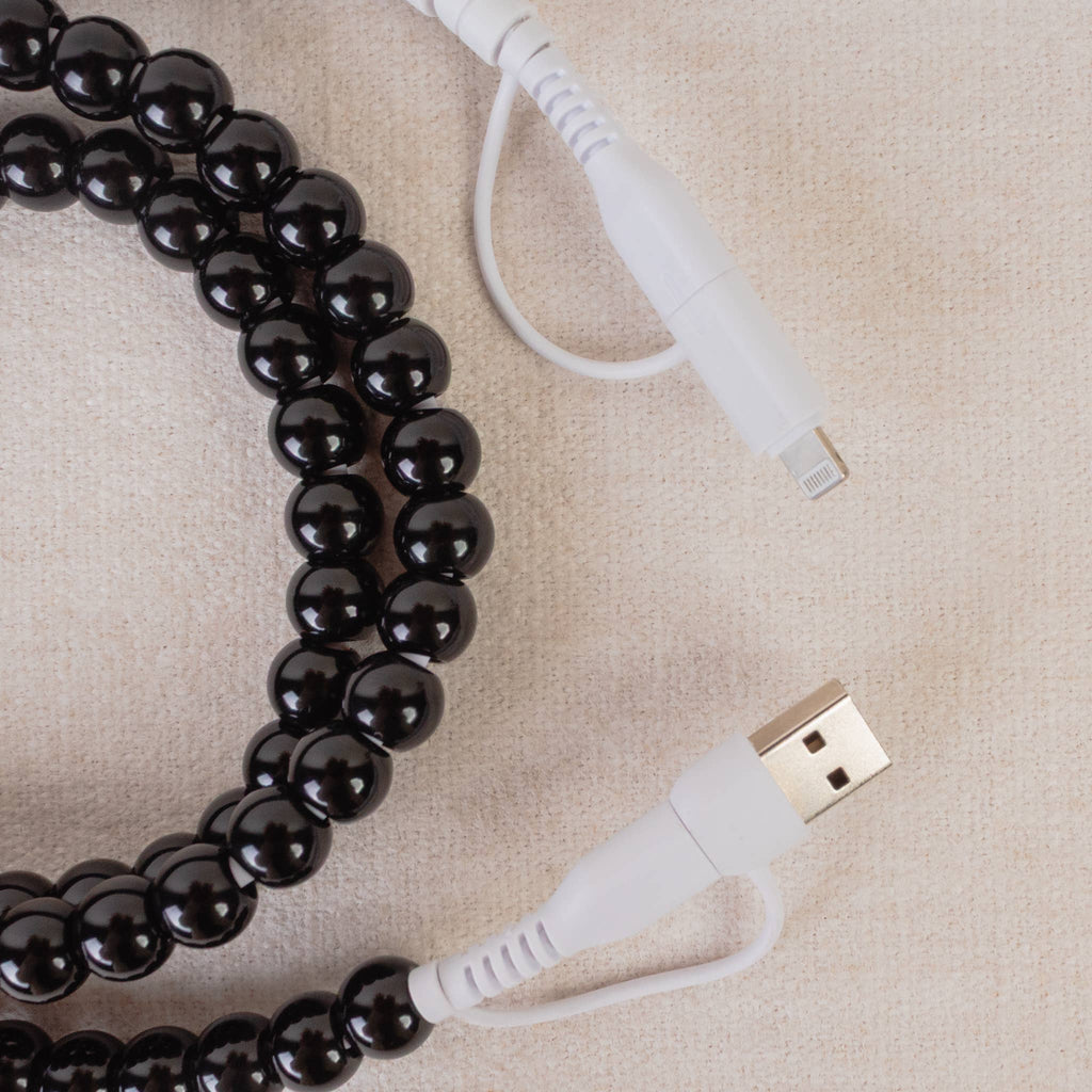 4-in-1 Beaded Charging Cable