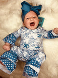 615 Blue Ribbon Romper