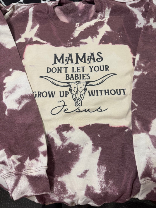 SSAED2 Mamas Don't Let your Babies Sweatshirt