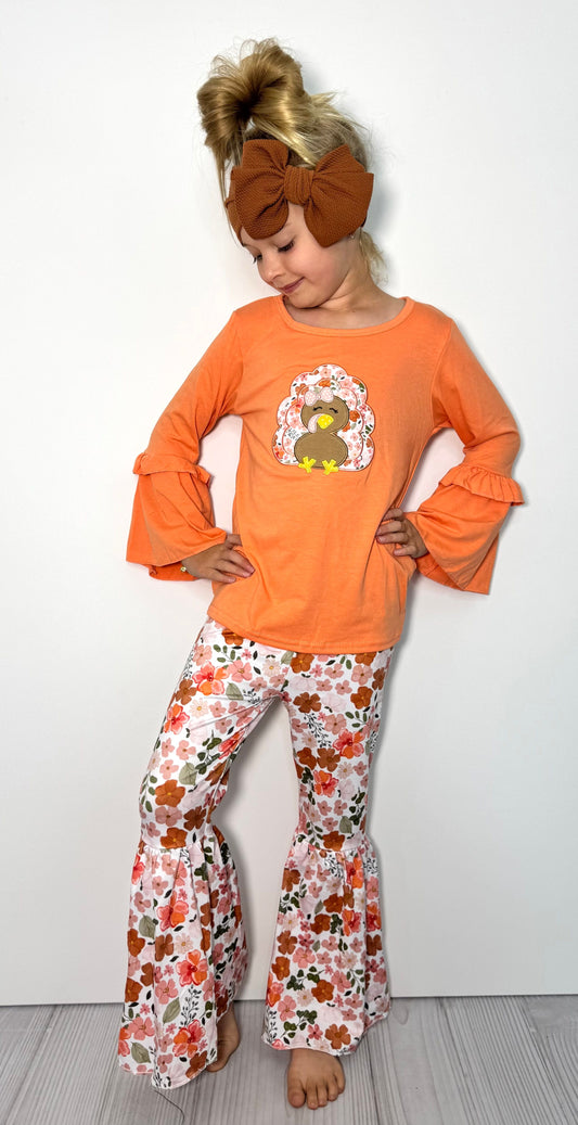 749 Autumn Turkey Blooms Set