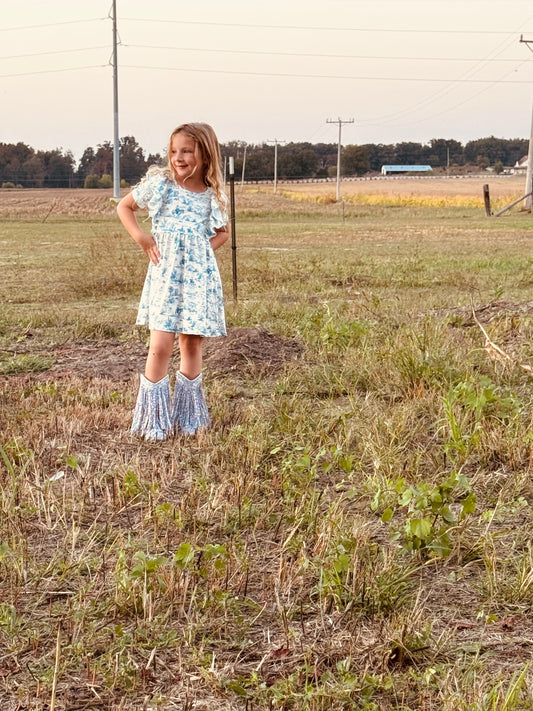 706 Vignette Cowboy Dress