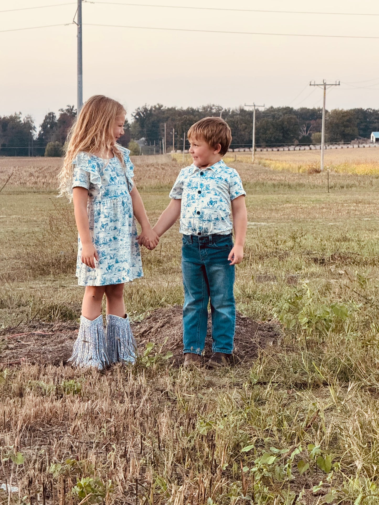 706 Vignette Cowboy Dress