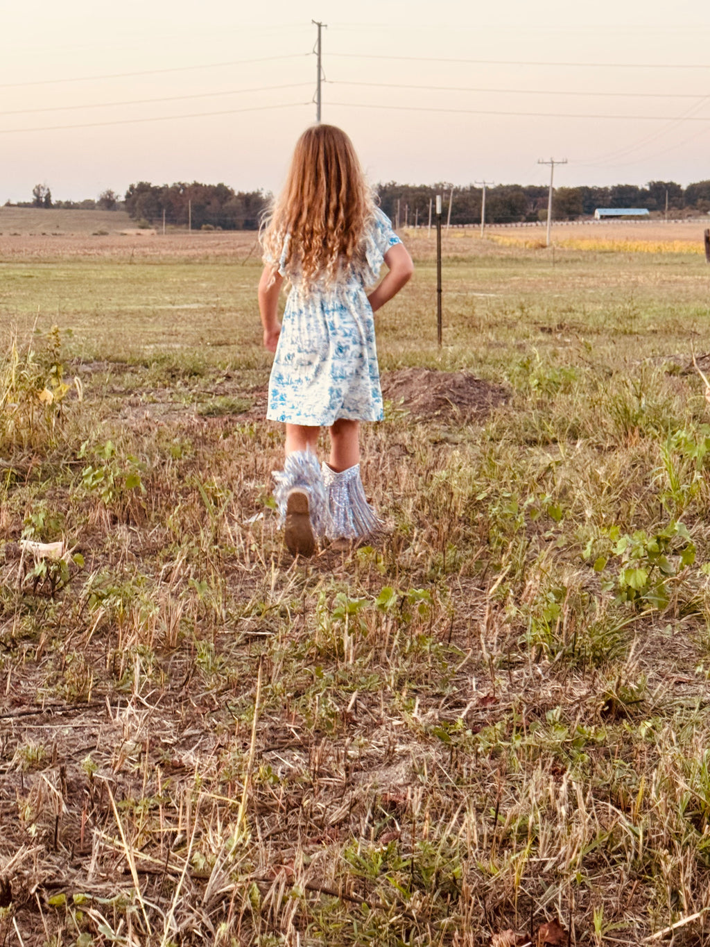 706 Vignette Cowboy Dress