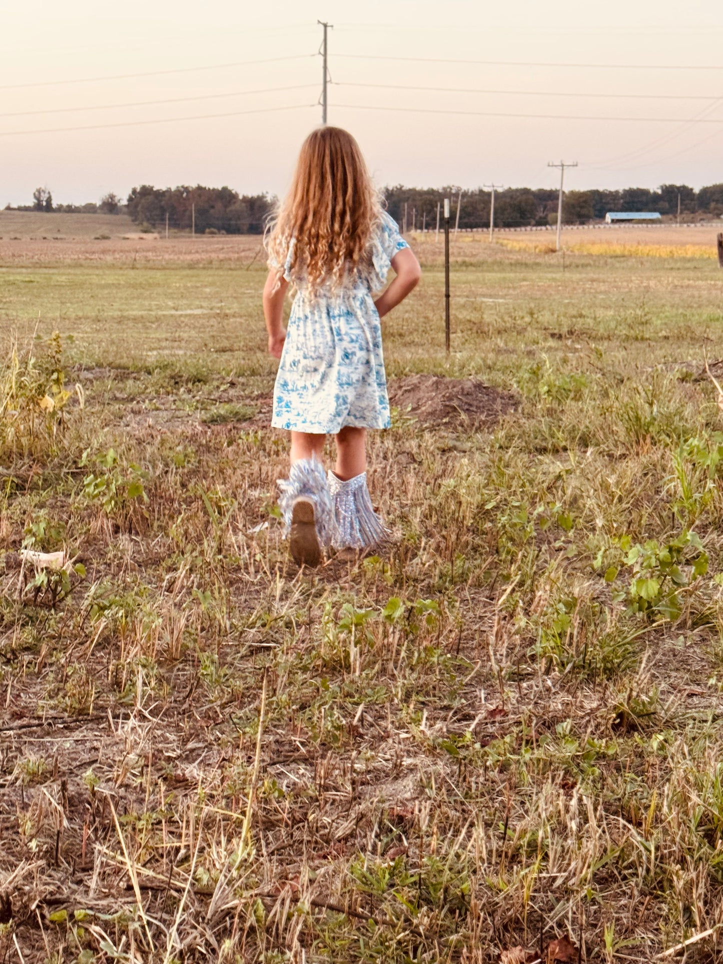 706 Vignette Cowboy Dress