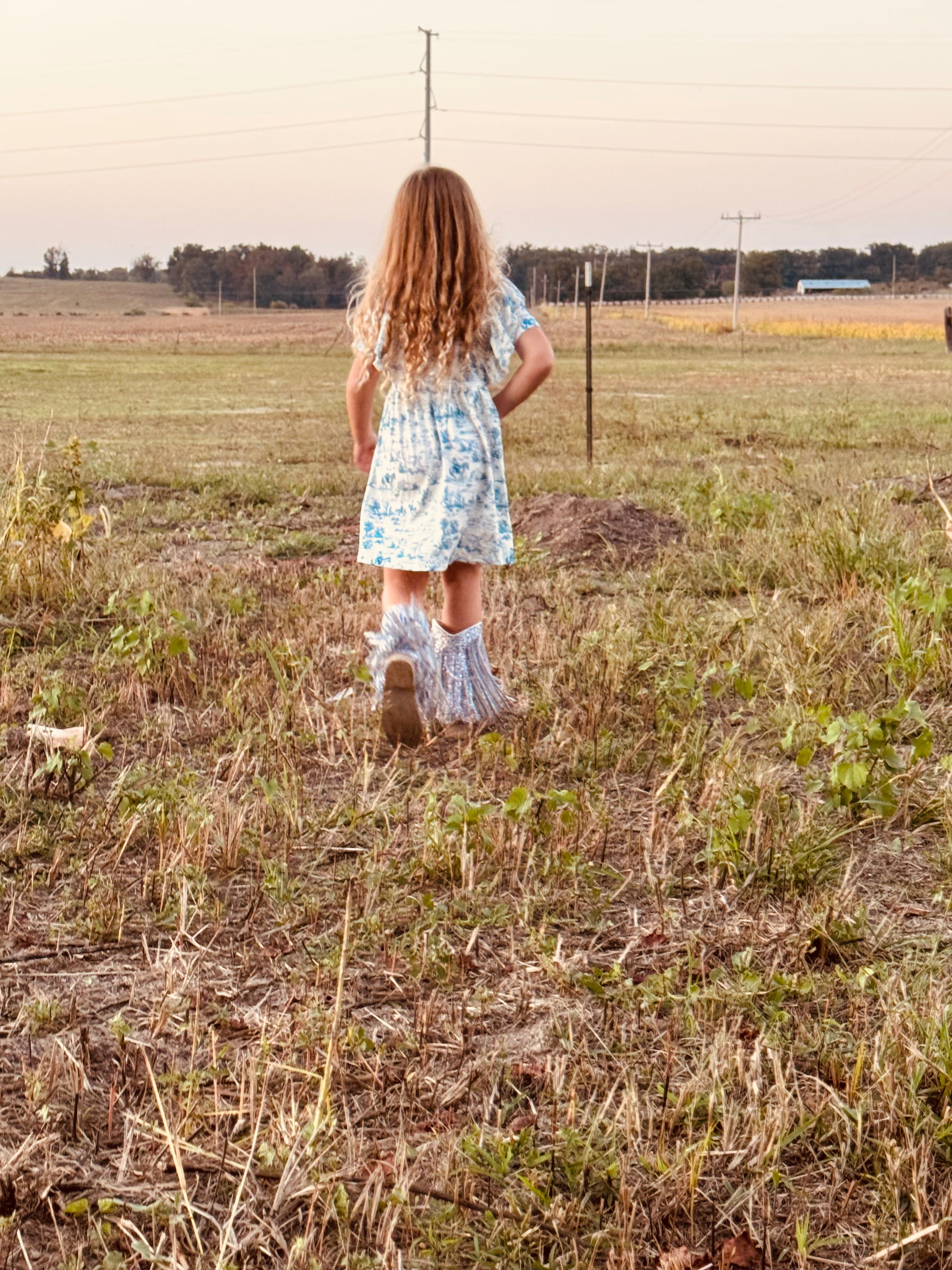 706 Vignette Cowboy Dress