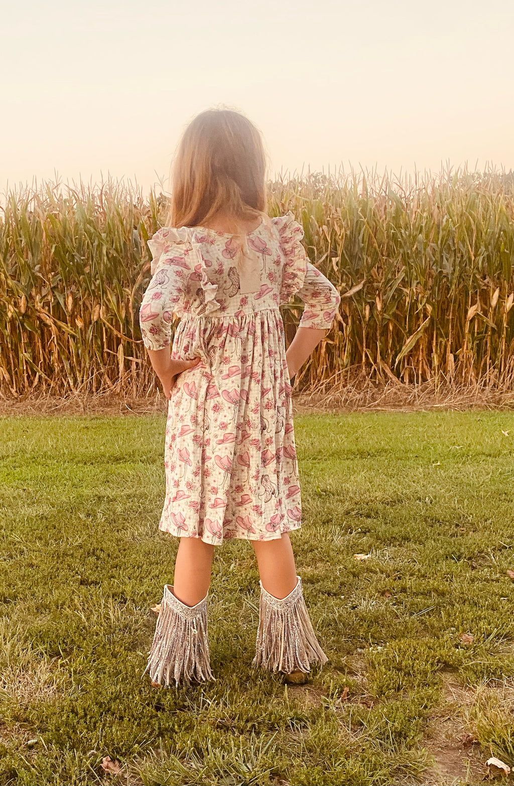 887 Cowgirl Cutie Twirl Dress