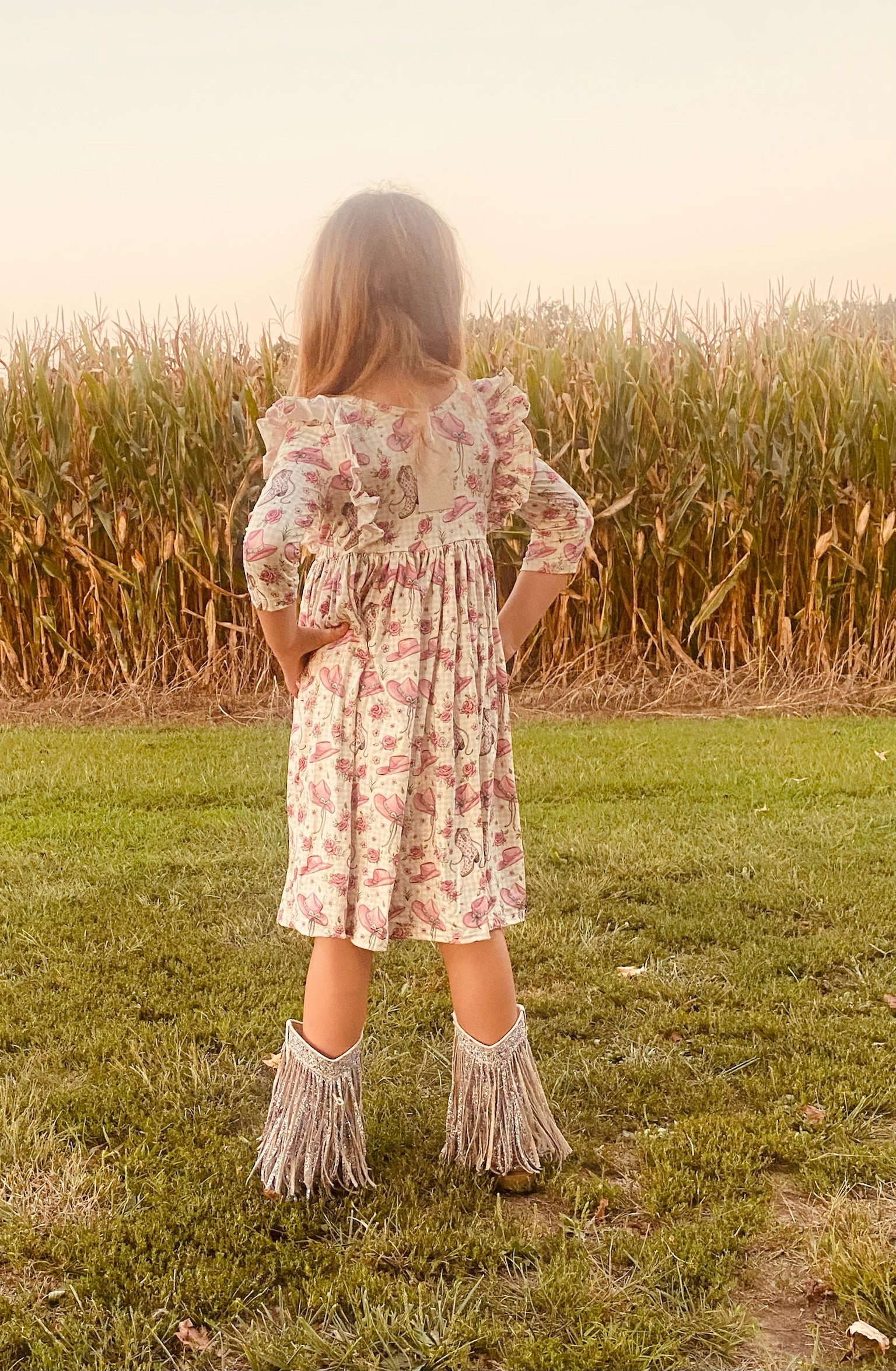 887 Cowgirl Cutie Twirl Dress