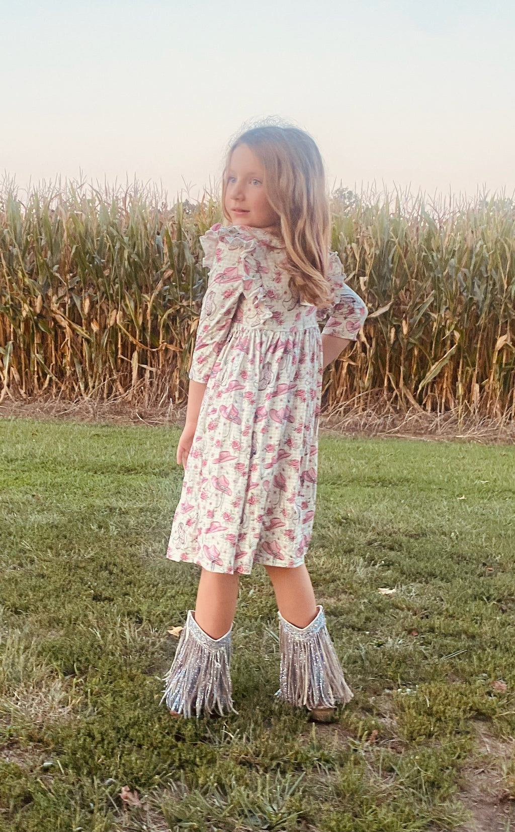 887 Cowgirl Cutie Twirl Dress