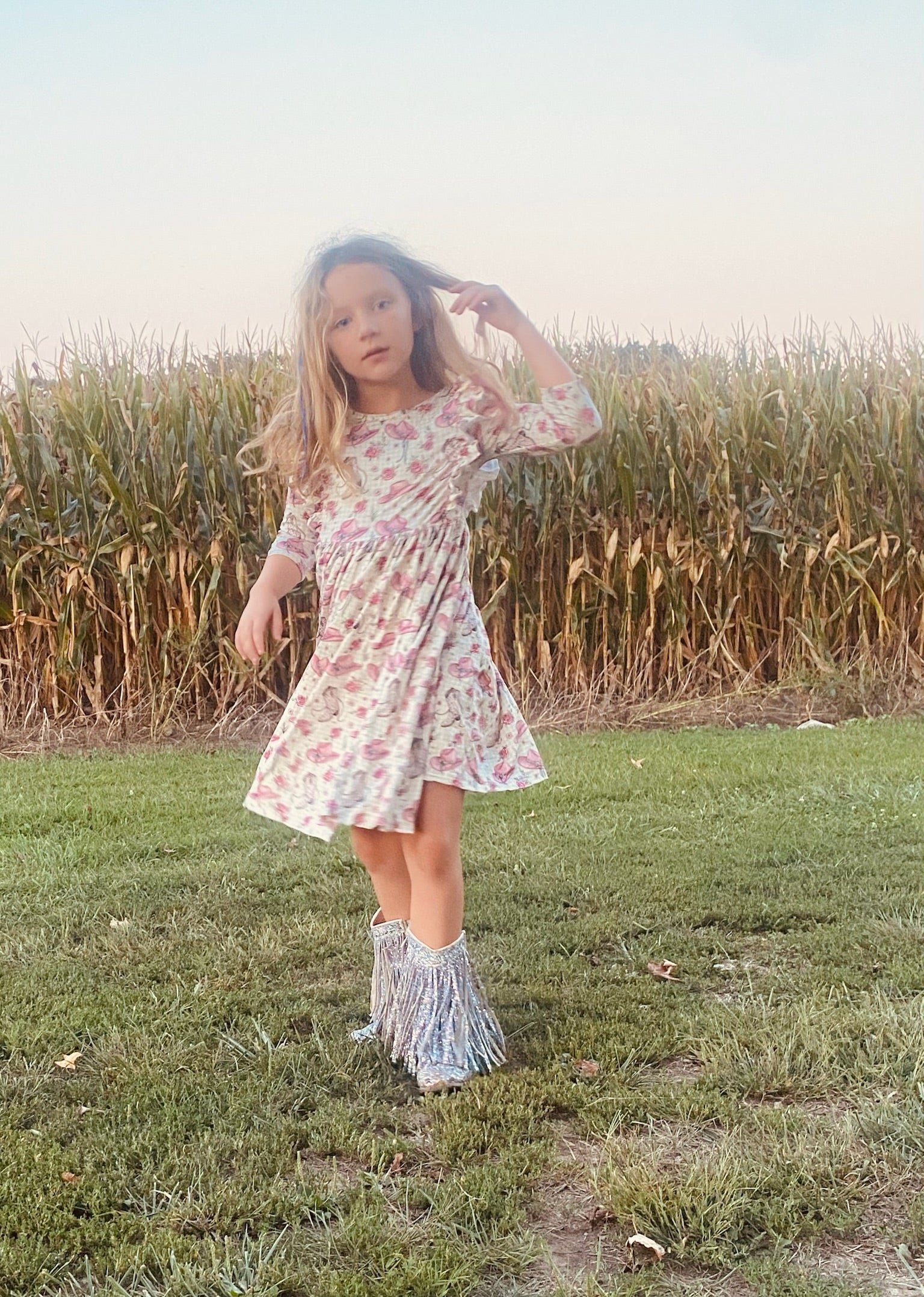 887 Cowgirl Cutie Twirl Dress