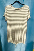 934 Gray Stripes Tunic