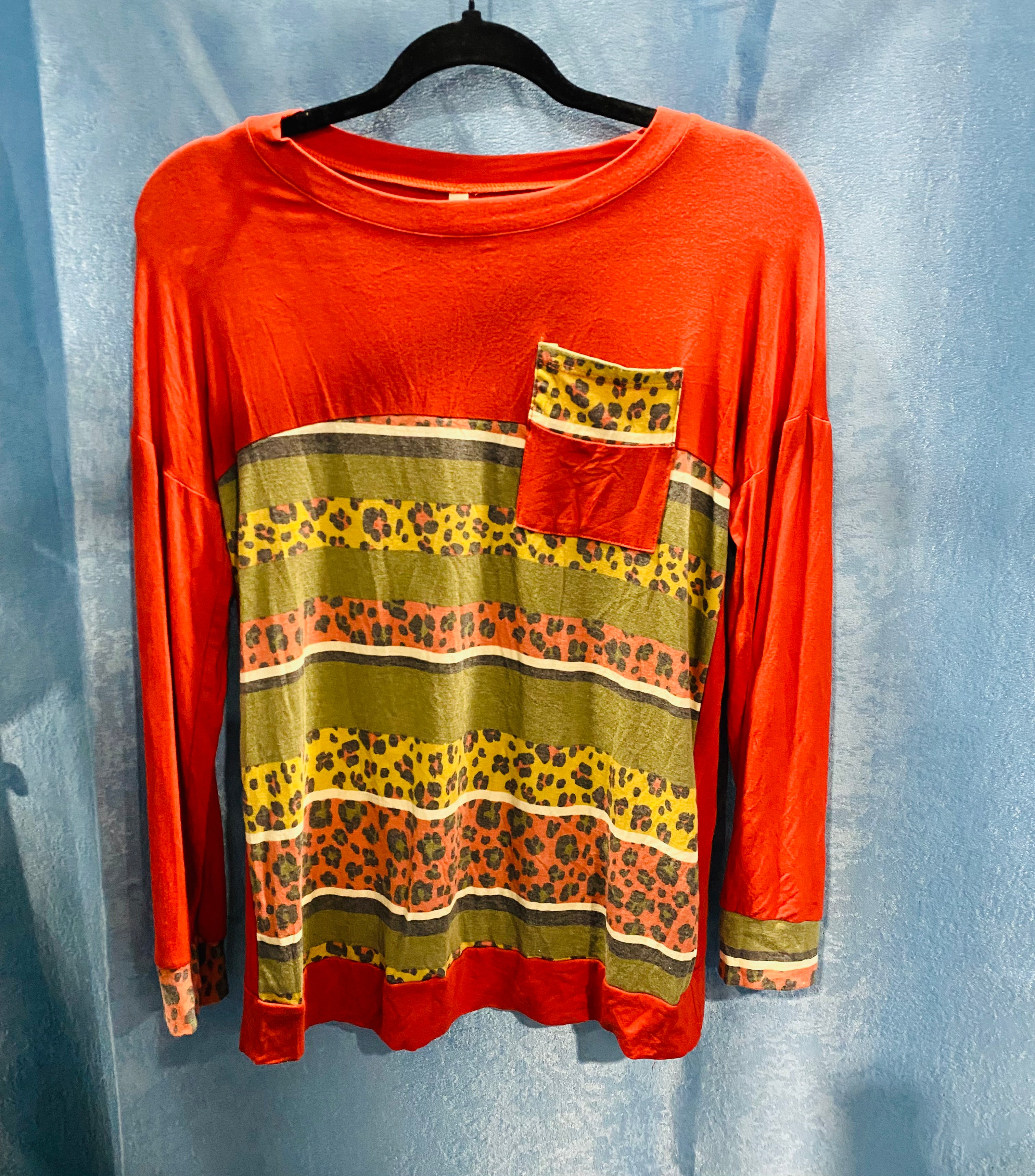 941 Rustic Cheetah Top