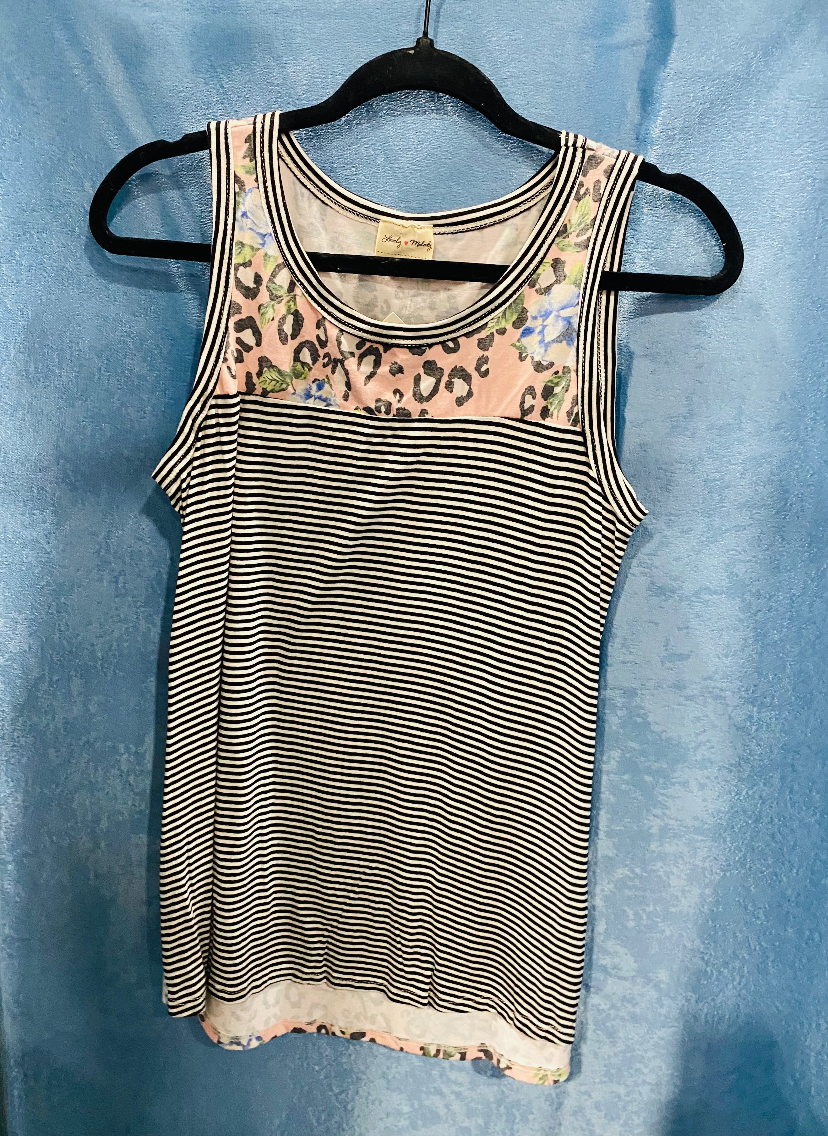 938 Pink Cheetah Stripes