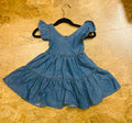SBBD04 Denim Ruffle Dress