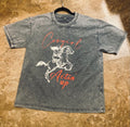 AMT974 Cowgirl Graphic