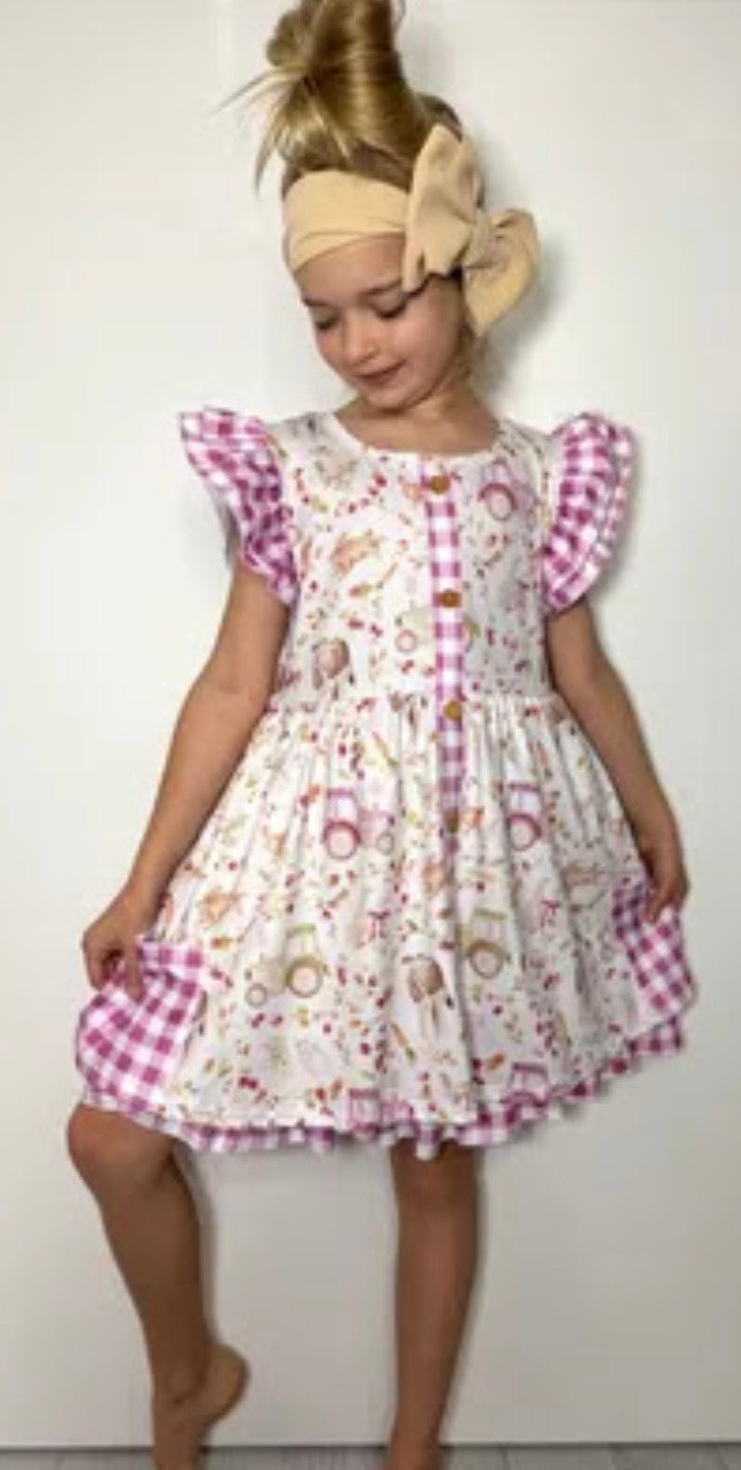 902 Raspberry Farm Dress