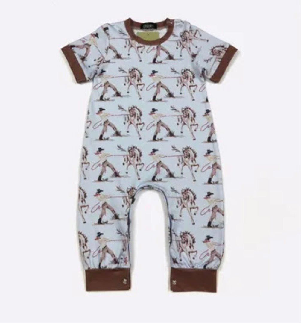 906 Riata Roping Romper
