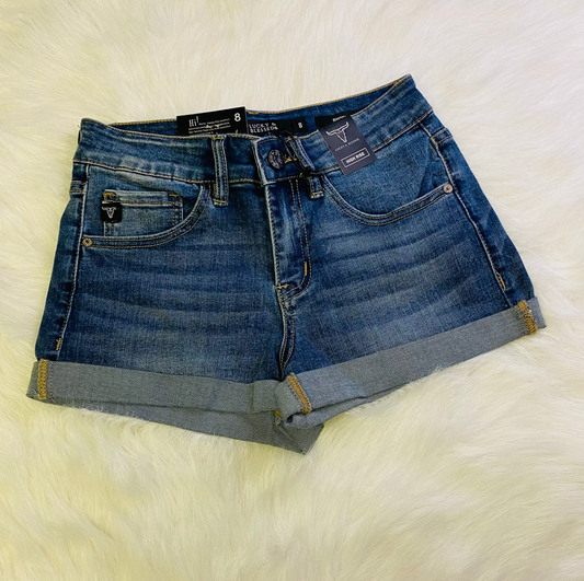 311- High Rise Denim Shorts