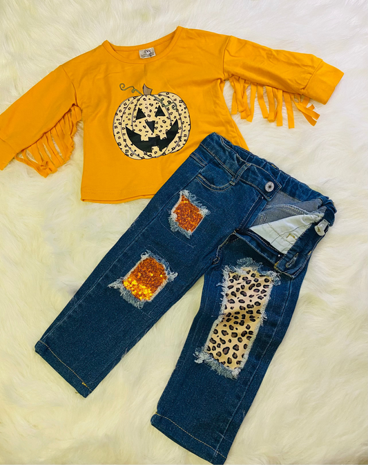 Item 103- Pumpkin Fringe