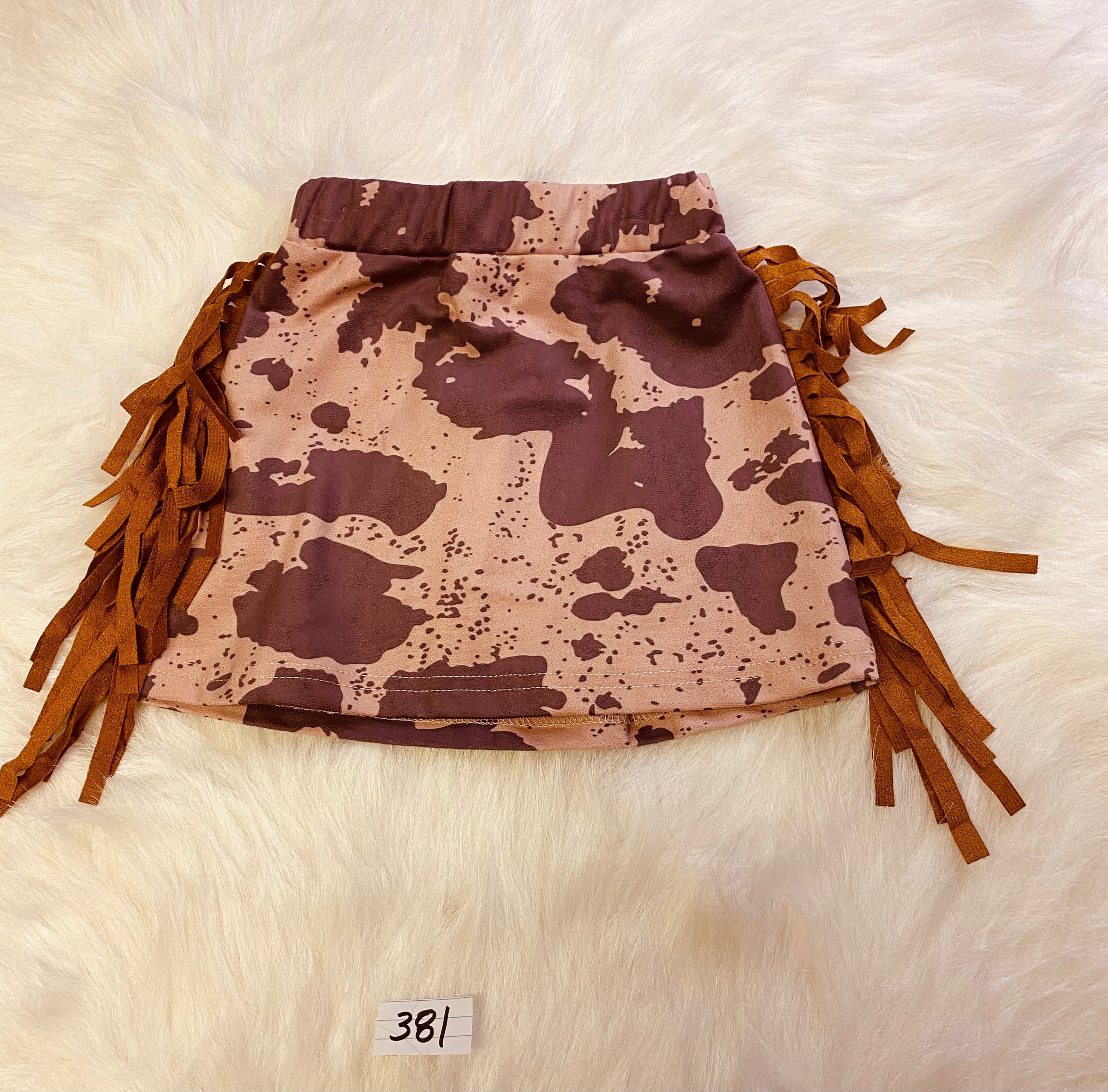 381-Brown Skirt