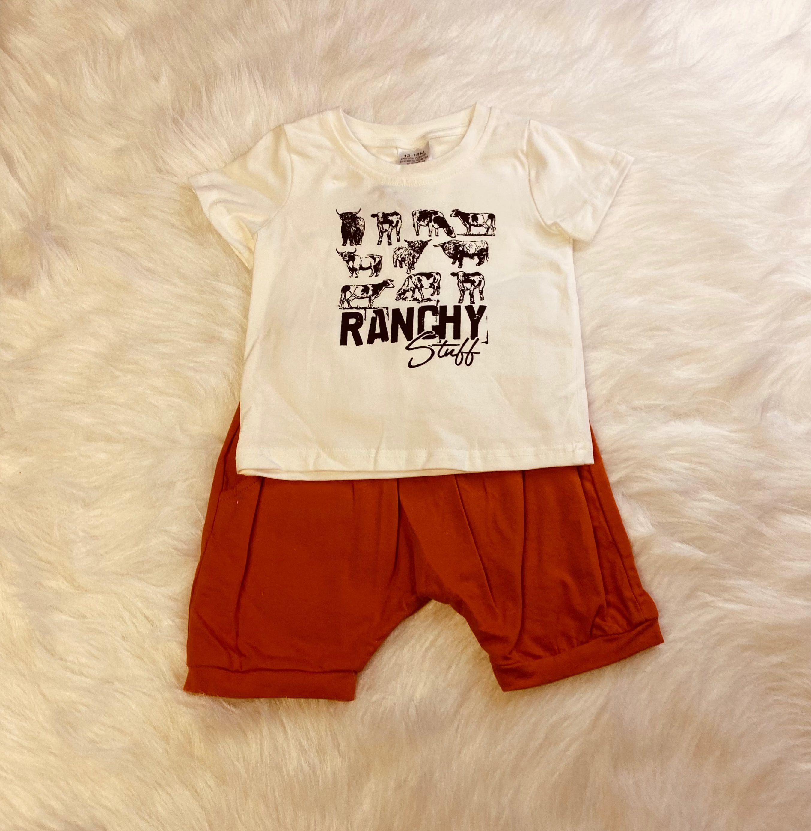 384- Ranchy Stuff Short Set