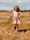 647 Wildflower Ruffle Dress