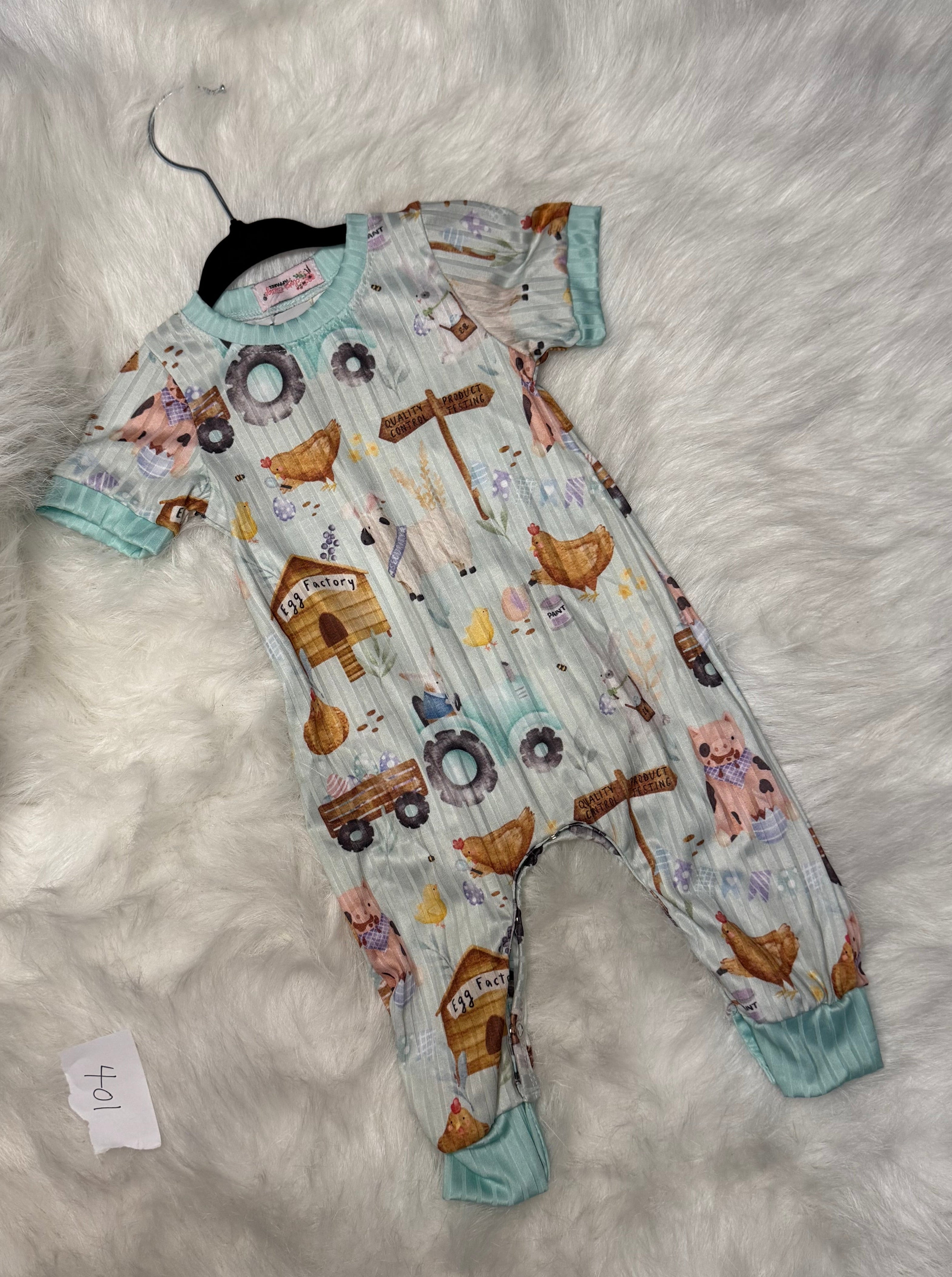 401 Egg Factory Onesie