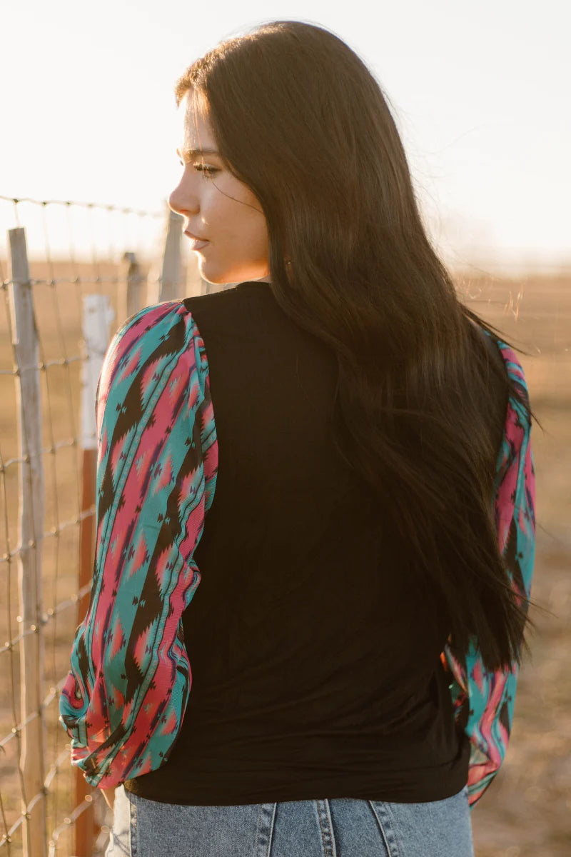 691- 90's Neon Mesh Sleeve