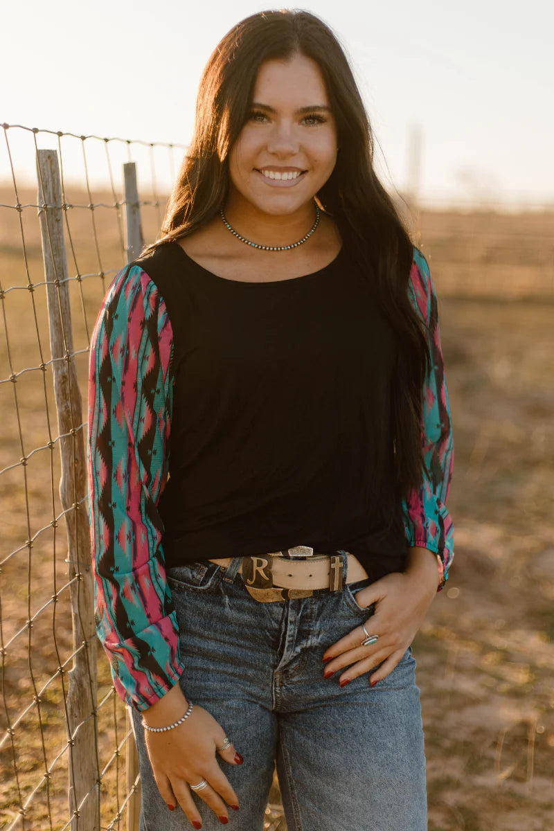 691- 90's Neon Mesh Sleeve