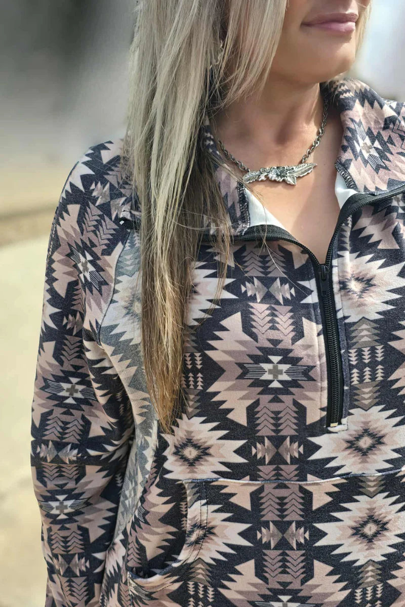 731  SK Aztec Pullover