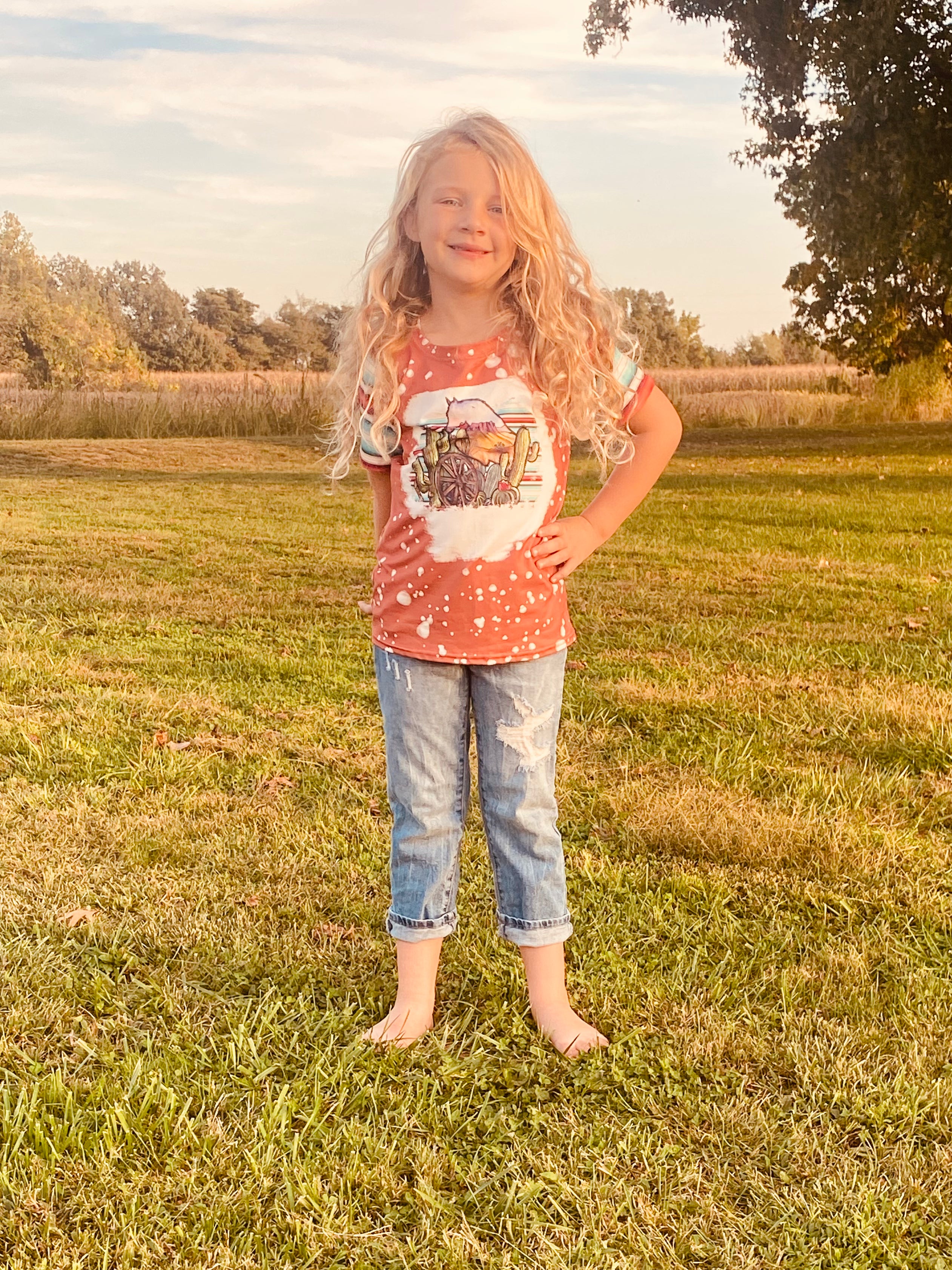 189 Brown Cactus Serape