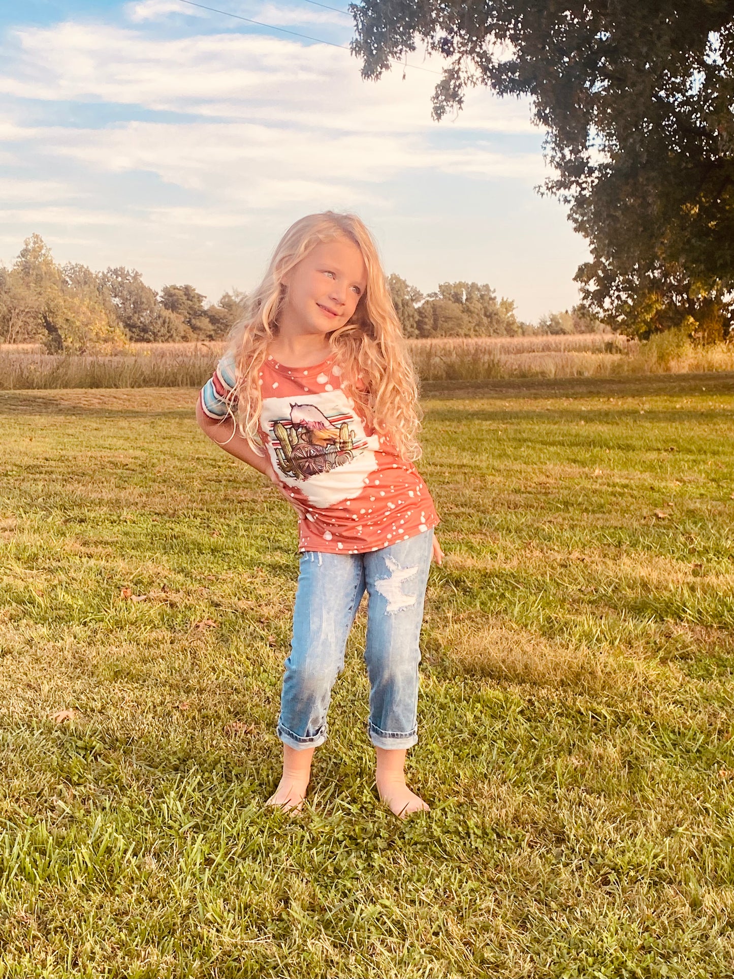 189 Brown Cactus Serape