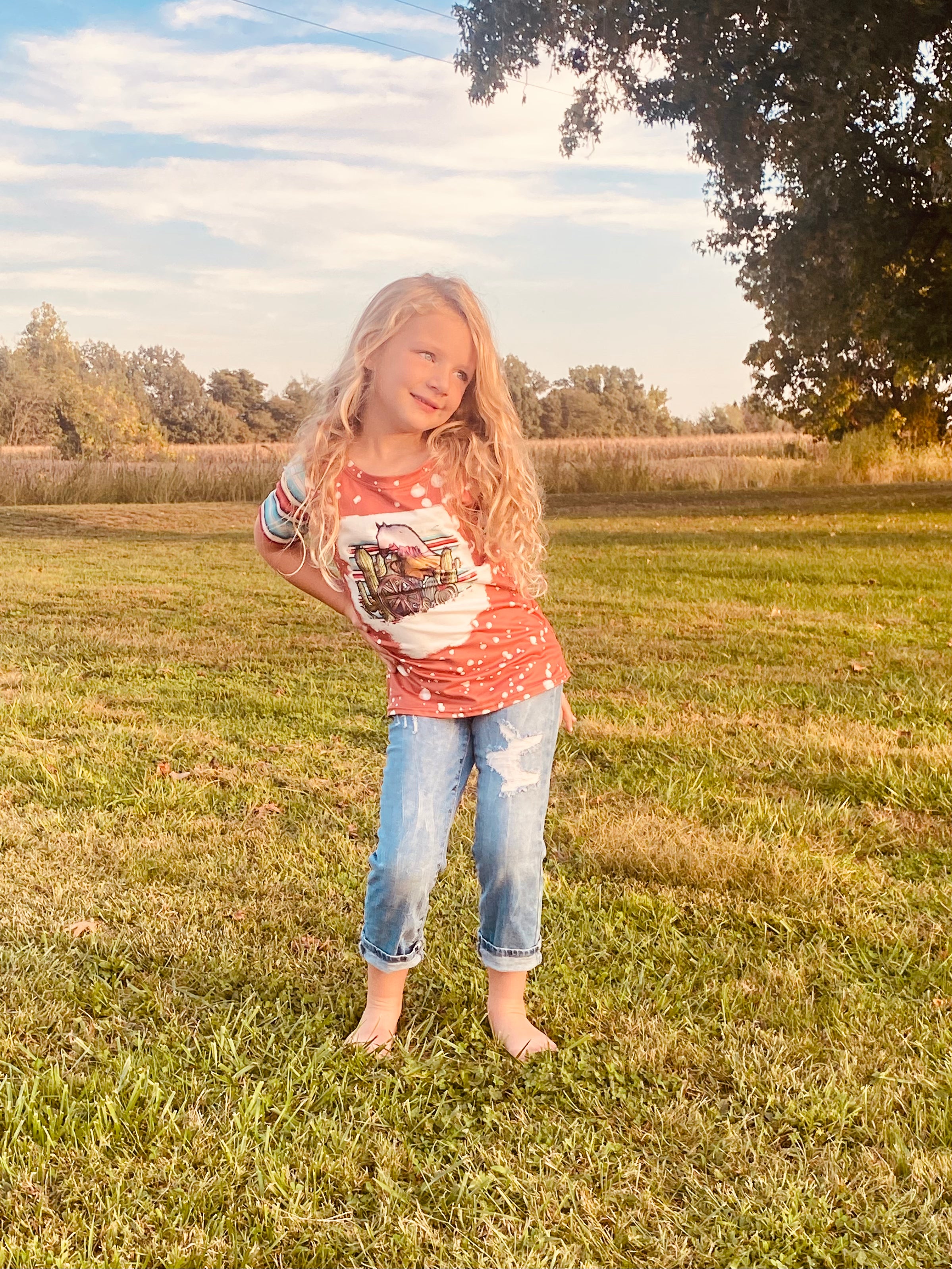 189 Brown Cactus Serape